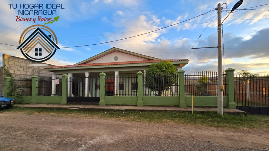 W. G - CASA EN VENTA ESTILO CAMPESTRE EN RESIDENCIAL ESQUIPULAS, ESTELÍ.