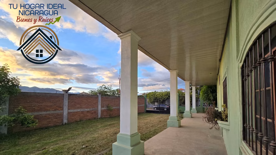 W. G - CASA EN VENTA ESTILO CAMPESTRE EN RESIDENCIAL ESQUIPULAS, ESTELÍ.
