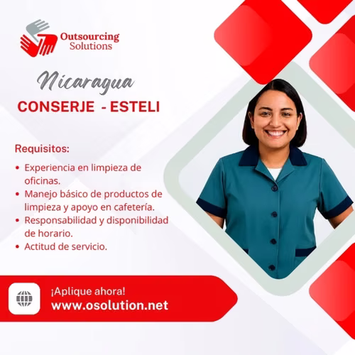 Conserje Femenino - Esteli