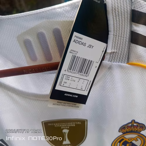 Camisa del real Madrid original