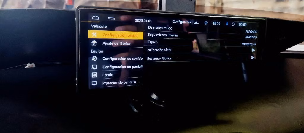 Pantalla carplay portátil