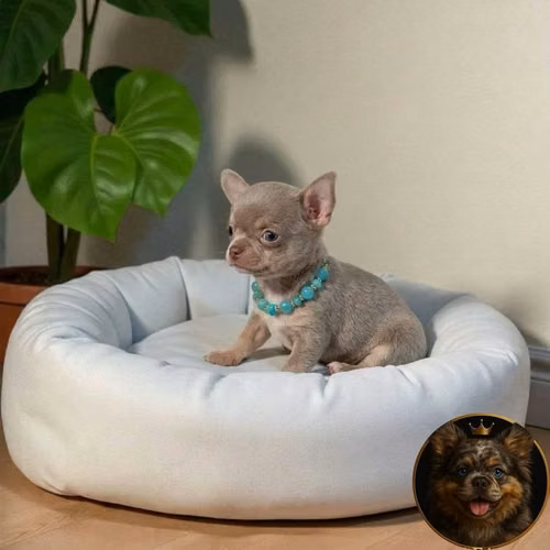 Chihuahua Cabeza de Manzana Exótico
