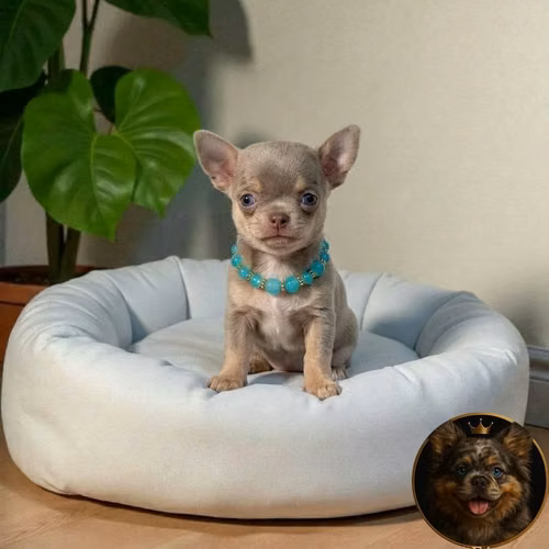 Chihuahua Cabeza de Manzana Exótico
