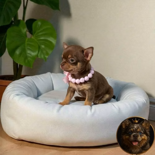 Chihuahua Cabeza de Manzana Exótico