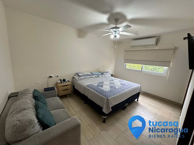 Se renta casa amueblada en santo domingo