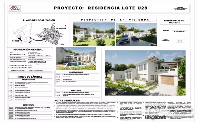 Prime Homesite in Hacienda Iguana | Lot U-28