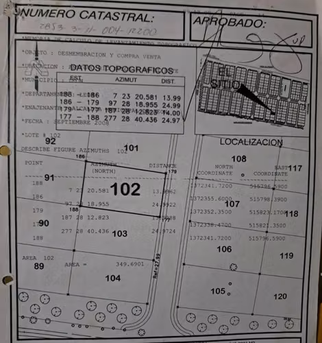 Vendo terreno en Residencial Santiago de los Caballeros - León