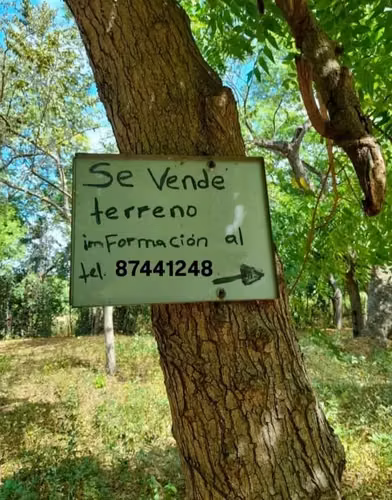 Vendo terreno "comunidad Las esmeralda"