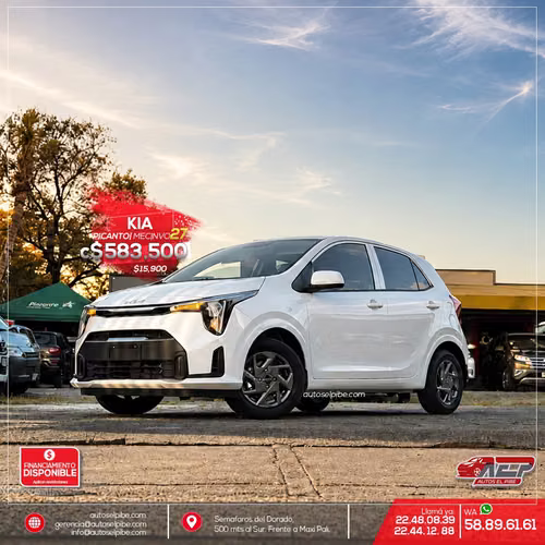 PICANTO 2027 NUEVO DE PAQUETE PRECIOSO ELEMENTO UTILITARIO PARA TODAS LAS EDADES