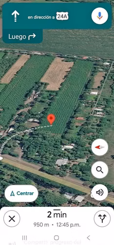 Se vende terreno de 1 manzana a la orilla de la carretera hacia corinto