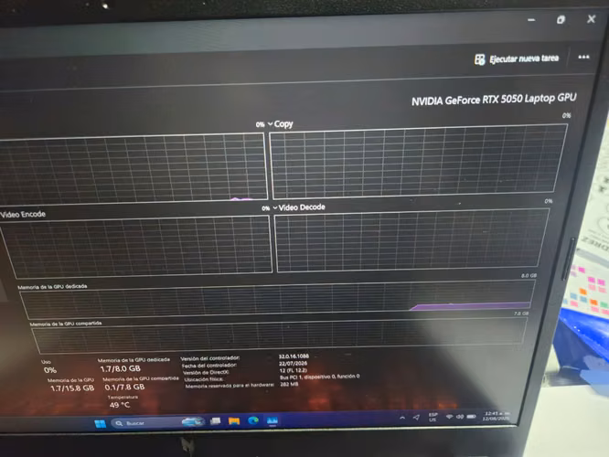 ACER NITRO V15 RTX 5050 $800 - Imagen 6