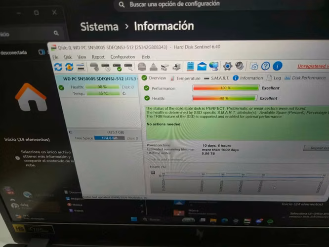 ACER NITRO V15 RTX 5050 $800 - Imagen 9