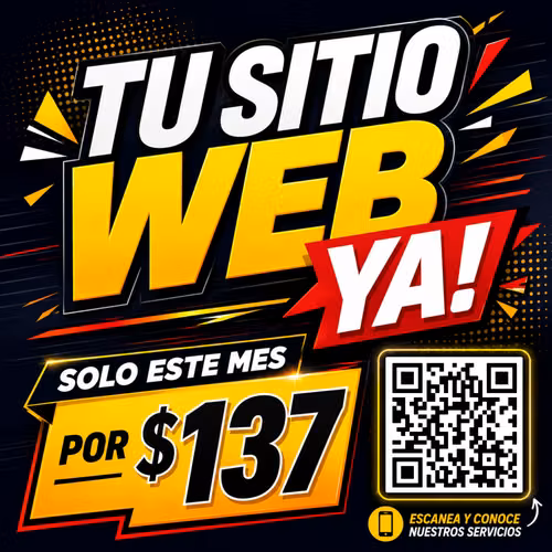 TU SITIO WEB YA!