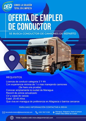 Conductor de Reparto