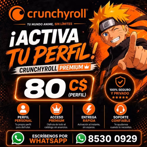 1-perfil de Crunchyroll