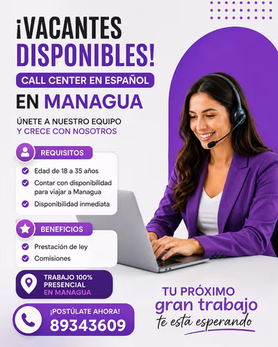  ¡Estamos Contratando! | Call Center en Español