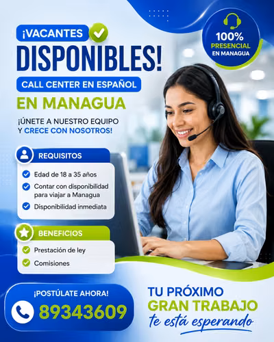  ¡Estamos Contratando! | Call Center en Español
