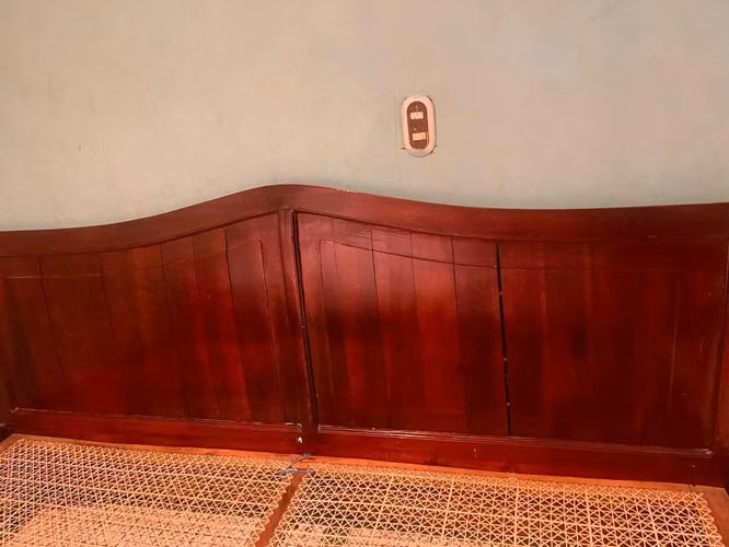 Ganga bella cama de roble