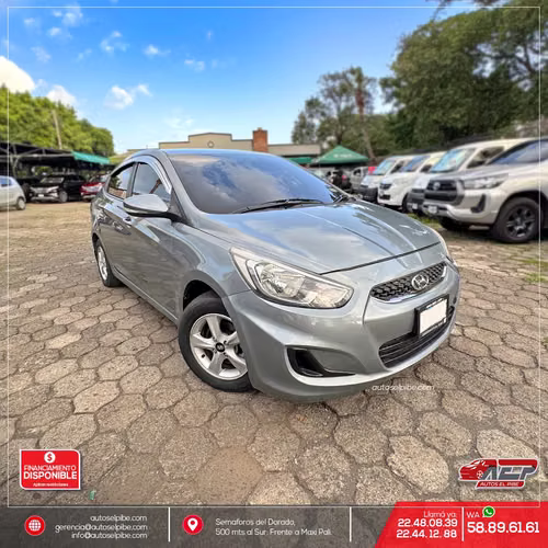 ACCENT BLUE 2018 MEC SEDAN NUNCA CHOCADO