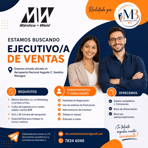 Ejecutivo/a de Ventas