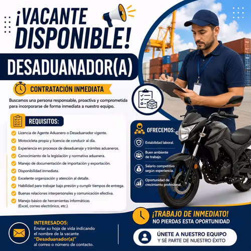 Desaduanador(a)