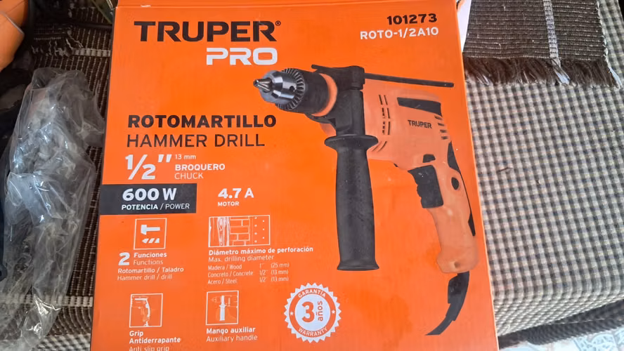 Taladro - Rotomartillo TRUPPER PRO