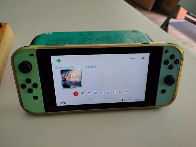 Vendo o cambio nintendo shiwth