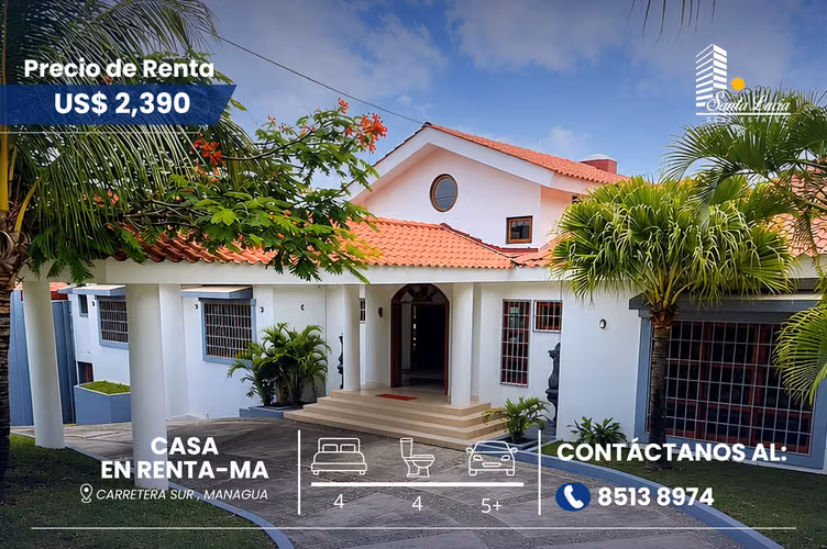 Casa de Lujo en Renta en Altos de Ticomo - MA 