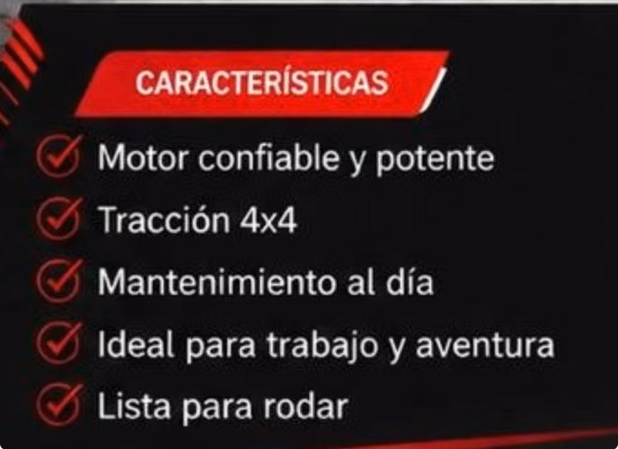 Toyota Hilux una cabina 2015 4 x 4
