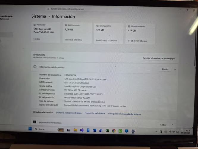 Laptop Hp Pavilion x360 - Imagen 2