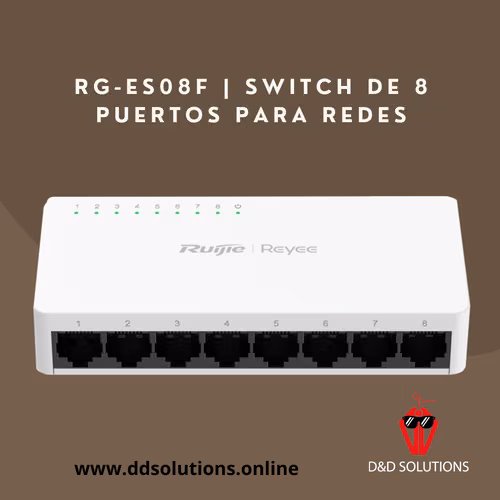 Switch Ruijie Reyee RG-ES08F 8 Puertos