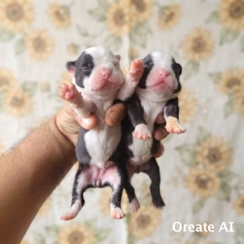 Lindos Cachorritos Boston Terrier