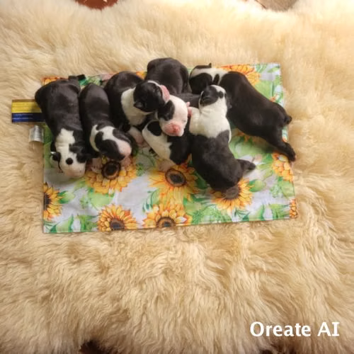Lindos Cachorritos Boston Terrier