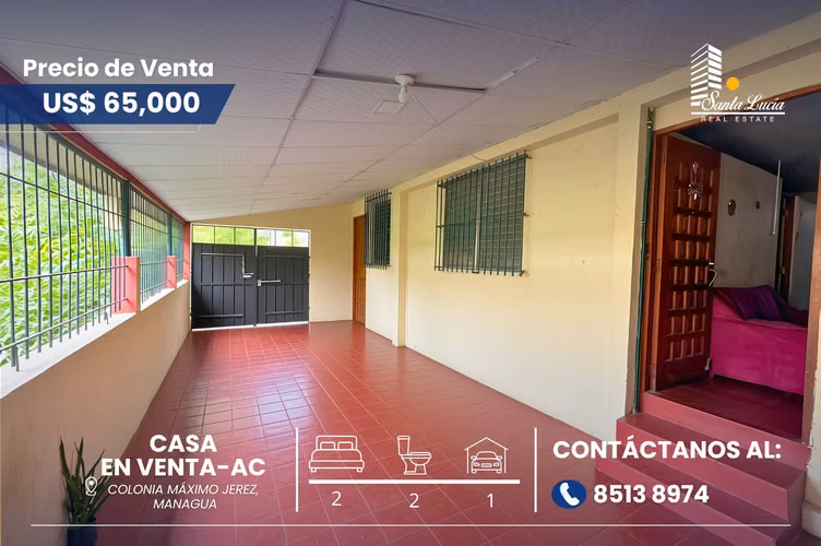Casa en Venta en Colonia Máximo Jerez- AC 