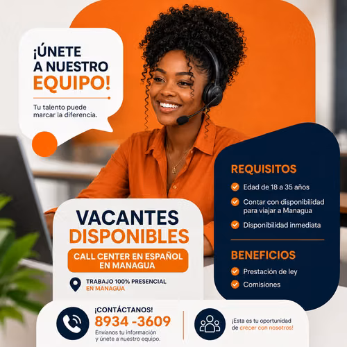  ¡Estamos Contratando! | Call Center en Español