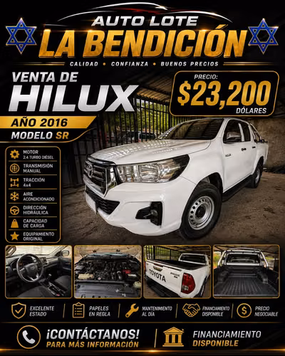 Toyota Hilux SR 2016
