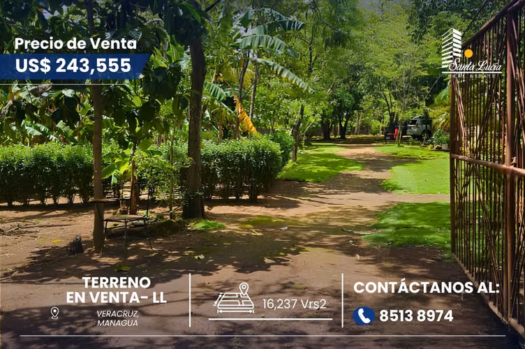 Terreno en Venta en Veracruz para Desarrollo e Inversión - LL