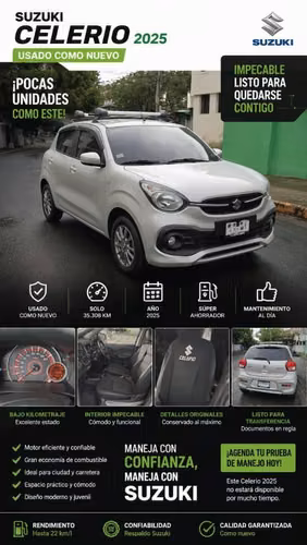 Suzuki celerio año 2025