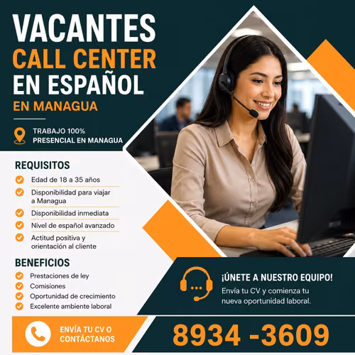  ¡Estamos Contratando! | Call Center en Español