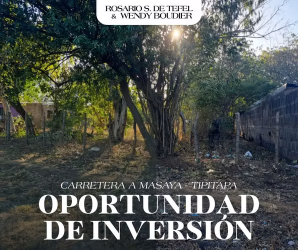 Oportunidad de inversión | Terreno en Carretera Masaya – Tipitapa