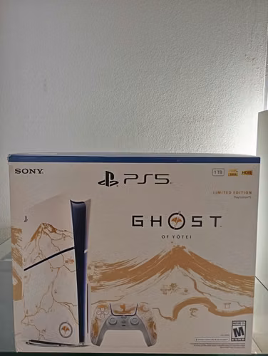 SONY PLAYSTATION 5 (PS5) DISCO EDITION GHOST OF YOTEI GOLD 1TB - Imagen 2
