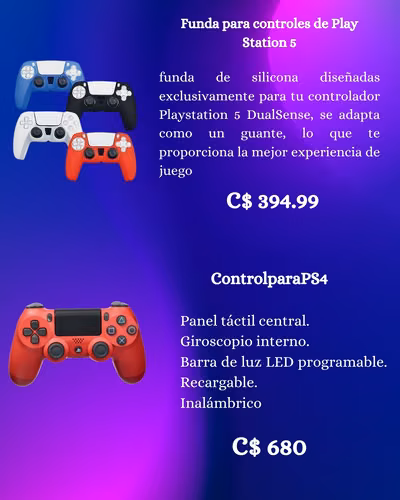 Accesorios para consolas y figuras coleccionables