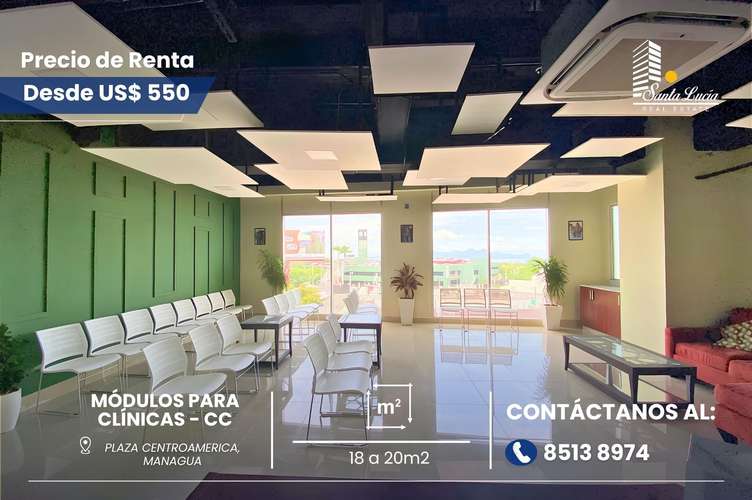 Módulos para consultorios en Renta Carretera Masaya - CC  - Imagen 1