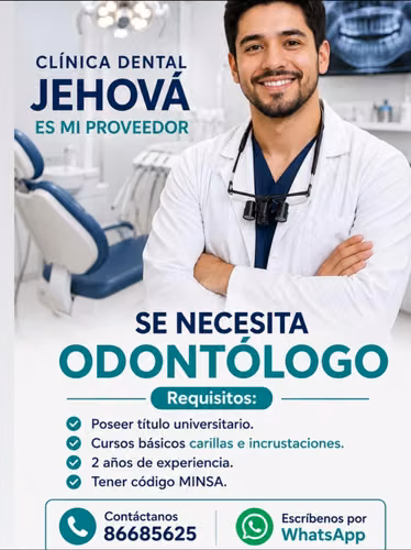 Se busca Odontólogo