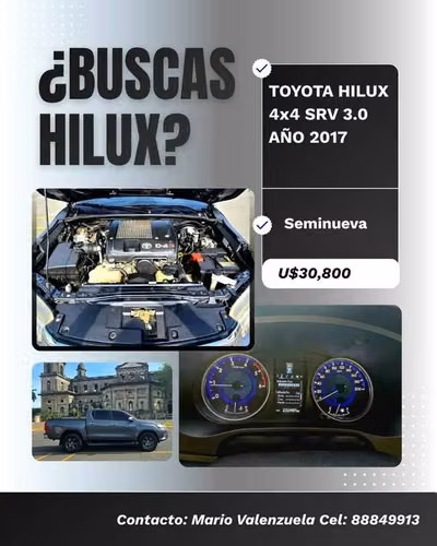 TOYOTA HILUX - UNICO DUEÑO