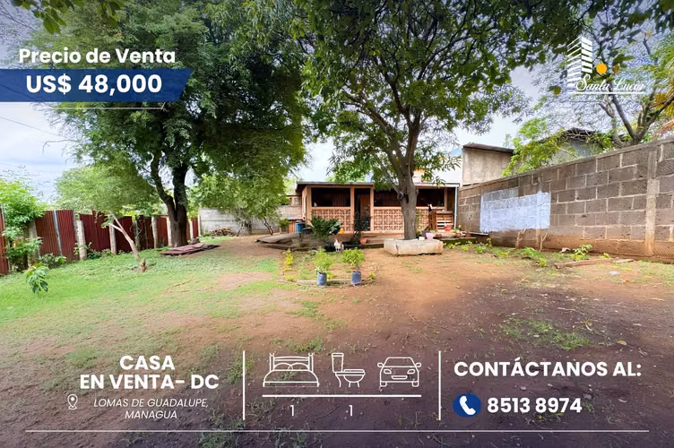 Casa en Venta en Managua Amplio Terreno - DC 