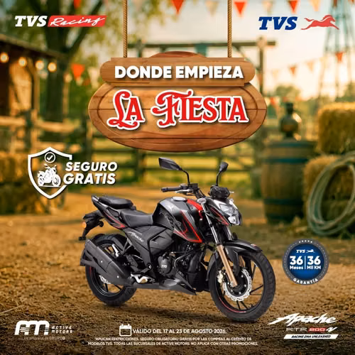 Motos Vento y TVS 2027 