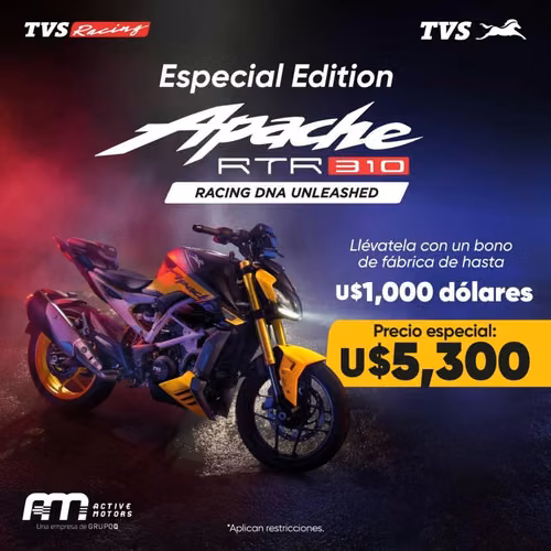 Motos Vento y TVS 2027 
