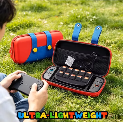 Estuche/bolso de Mario para Nintendo Switch