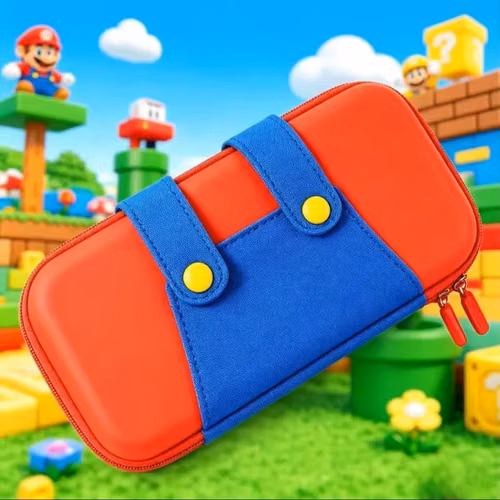 Estuche/bolso de Mario para Nintendo Switch